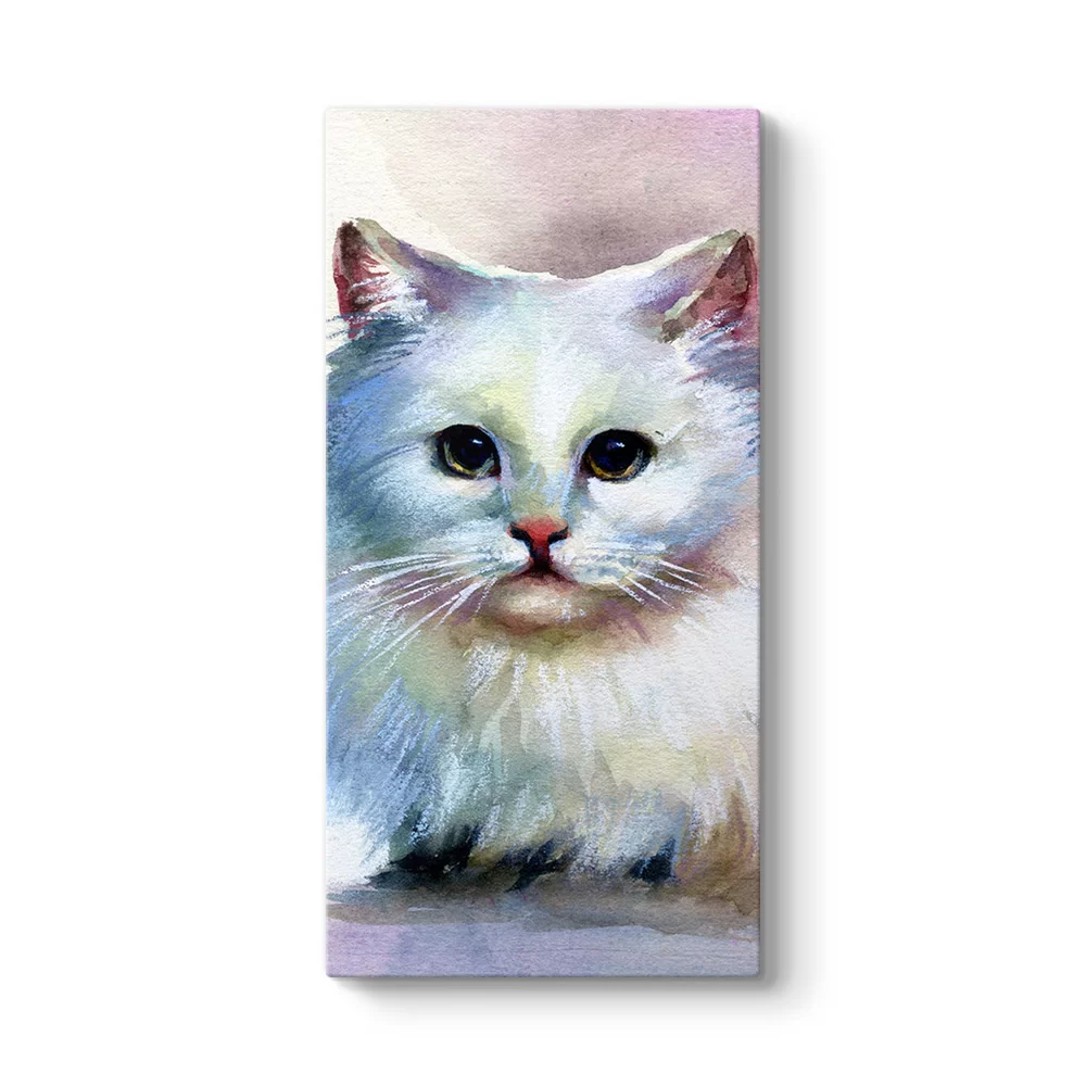 SuluBoya Kedi Tablosu - Model 7